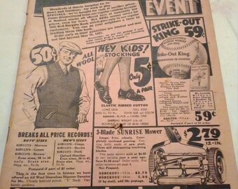 1932 Sears Roebuck Red Bargain Book