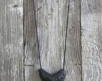 Leather Strand Megalodon Tooth Necklace