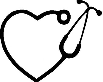 Download Stethoscope svg | Etsy