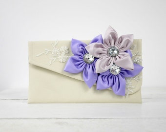 Wedding purse, bridesmaid clutch purse, ANY COLOR you need