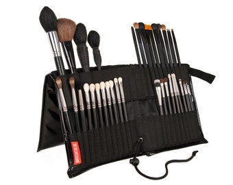 Makeup Brush Stand. BRUSHFOLIO®LITE keeps your makeup brushes organized with custom made slots.