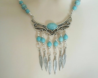 Turquoise Necklace, turquoise jewelry southwestern jewelry southwest jewelry native american jewelry style country western boho bohemian
