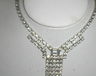 1950's Vintage Rhinestone Necklace