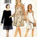 Sz 12/14/16 - Vogue Pattern 9153 - Misses' Pull-Over Dress in Three Variations Dress - Formal or Semi-Formal Ware
