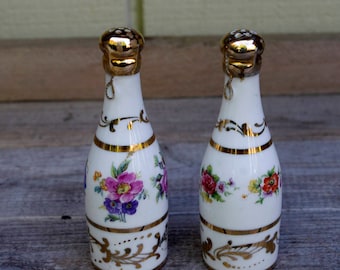 Porcelain Salt Pepper Shakers Sevres France