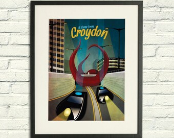 It Came From Croydon - A2 / A3 Poster Print