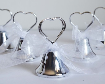 60 x tirabaci Bells wedding Placecard Bell segnatavola Bell