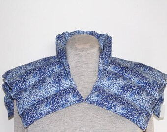 FREE Matching Eye Pillow, Shoulder Heat Wrap Neck Warmer, Rice Heating Pad, Microwave Heating Pad, Relaxing Wrap, Gift Get Well