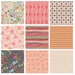 Boho Floral Quilt Bundle | Indie Folk Pat Bravo Fabrics | Emmy Grace Rapture | Gray Pink Quilt Assortment | Art Gallery Fabrics