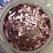 Light Pink Vintage Leaf Glitters. 5 grams