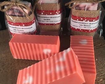 Peaches & Cream goats Milk Soap best selling