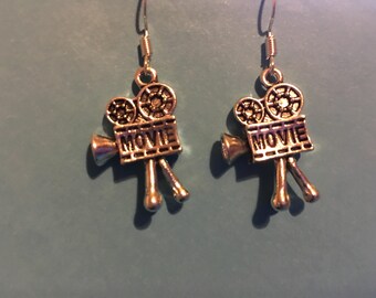 Movie Camera Earrings AB20