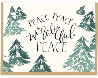 Forest + Peace Card