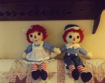 Raggedy Ann and Andy Dolls