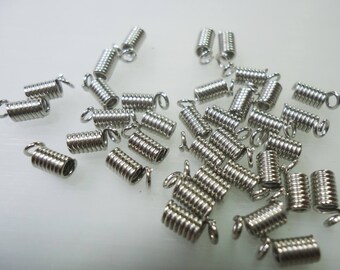 50 end caps is 0.5 MM silver metal
