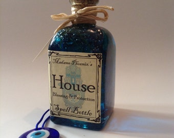 House Blessing & Protection Spell Bottle