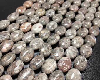 Ocean Fossil Jasper - Oval