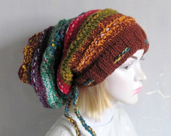 womens hat women slouchy beanie winter hat slouchy knit hat slouchy beanie hat women knit slouchy hat dreadlocks hat mens slouchy hat