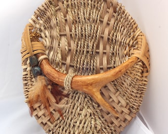 Antler Wall Basket - Item 707 by Susan Ashley