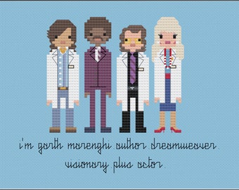 Garth Marenghi PDF digital pattern