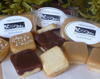 Caramel Shortbread Cookie variety box MadeByMamaB
