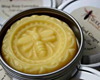 HONEY LAVENDER - Solid Lotion Bar in Tin