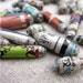 Paper Beads: Recycled Paper Beads Limited Edition 30 pcs, Whole Whirld Funnies Assortment MADE TO ORDER