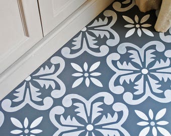 Large Fes Floor Stencil