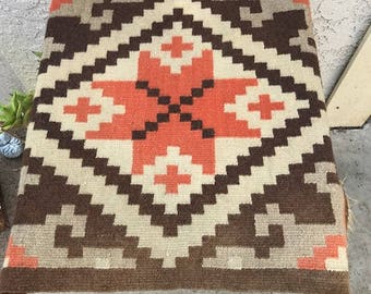 Vintage Navajo Rug 21 1/2" x 17 1/2"