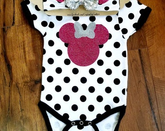 Polkadot Minnie Mouse set