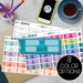 Mileage Tracker / Travel Tracker Planner Stickers for SLPs, Traveling Therapists