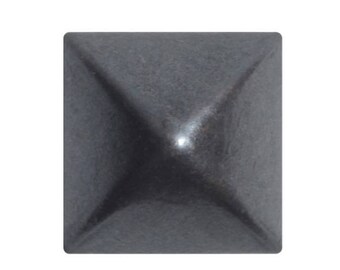 100, nails, upholstery, pyramid 14 X 14 mm, gun rifle, square