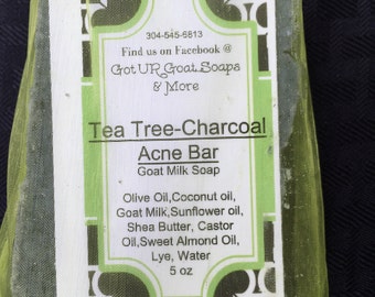 Tea Tree & Charcoal Goat Milk Soap
