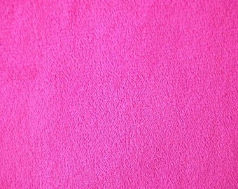 Minky Smooth Fuchsia Fabric