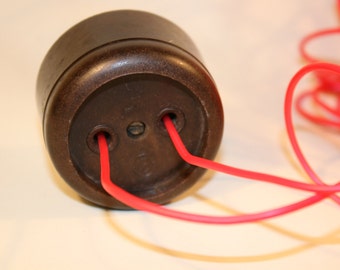 Vintage Electrical Socket / Industrial socket/ Electrical Outlets/ Bakelite Socket/ Soviet/ Socket/ Vintage/ Electrical Outlet/ Wall Plug