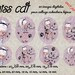 "Images digital jewelry cabochons ' Miss cat", cat, ppet