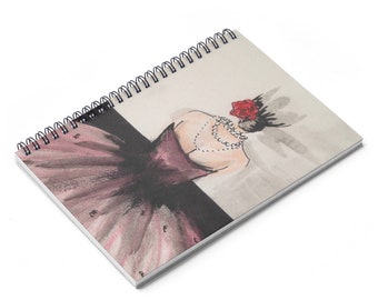 Belle Fleur Spiral Notebook