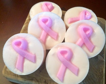Pink Ribbons of Hope Soap Bar - Breast Cancer Awareness