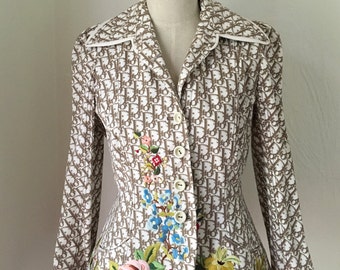 Dior floral runway jacket