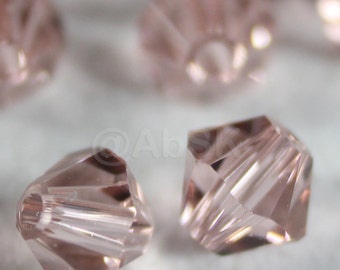 Swarovski Bicone Crystal Beads Xilion 5328 VINTAGE ROSE - Available in 3mm, 4mm, 5mm and 6mm