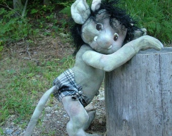 Troll Tot, sewing pattern PDF, digital download