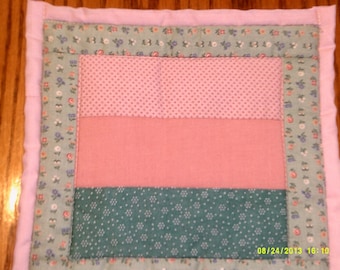 patchwork potholder/ hot pad