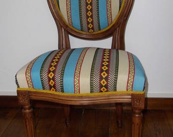 Louis XVI baroque "The Mexican" Medallion Chair