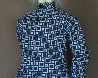 Cubed black n white shirt for BJD Dollfie Sd13 boys sizes