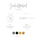Modern signature Logo design - Calligraphy Logo - Rose Gold Logo - Gold Foil Logo - Custom PreDesigned for photography Logo or boutique logo