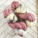 Zomby Gaga Hand Dyed Sock Yarn Heavy Fingering Weight 100g Skein 462yds PlumpleBee Base 75/25 Superwash Merino/Nylon