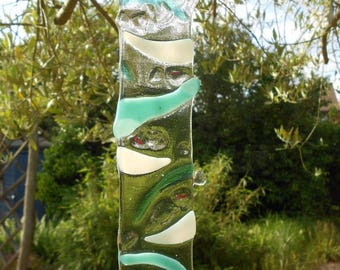 The Sea Collection Hanging Light Catcher / Suncatcher - Fused Glass