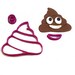 Poop Emoji Poo Cookie Fondant Cutter Birthday Cake Decorating 5cm 7cm 10cm