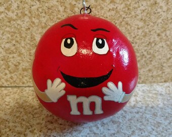 Hand Painted Gourd Ornament