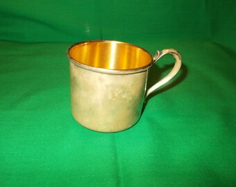 One (1), Child's Silver Plated Cup, from Wallace Silver.